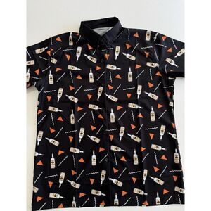 Titos Handmade Vodka Button Up Shirt  Medium Ladies